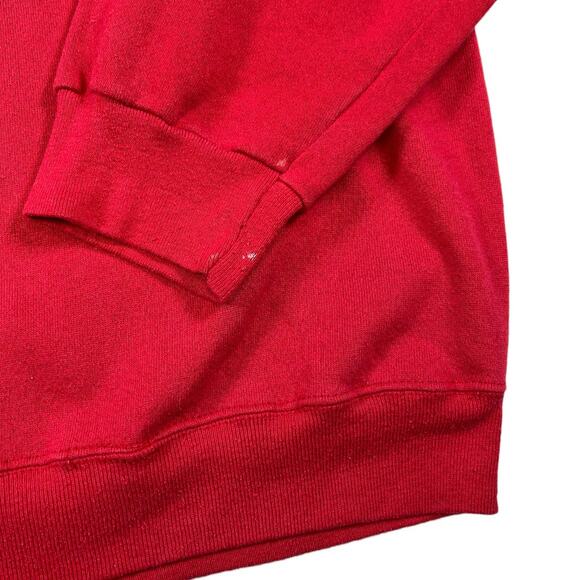 Tultex Red Christmas Sweater | Size 2XL - Picture 4 of 4